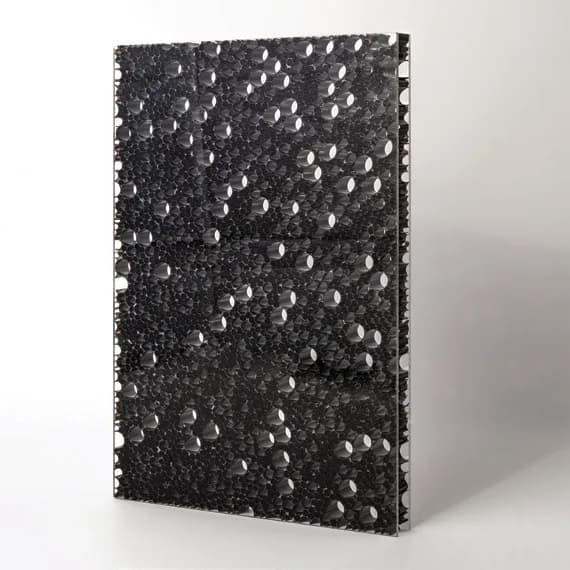 Lightben Kaos 3D Black panel sample