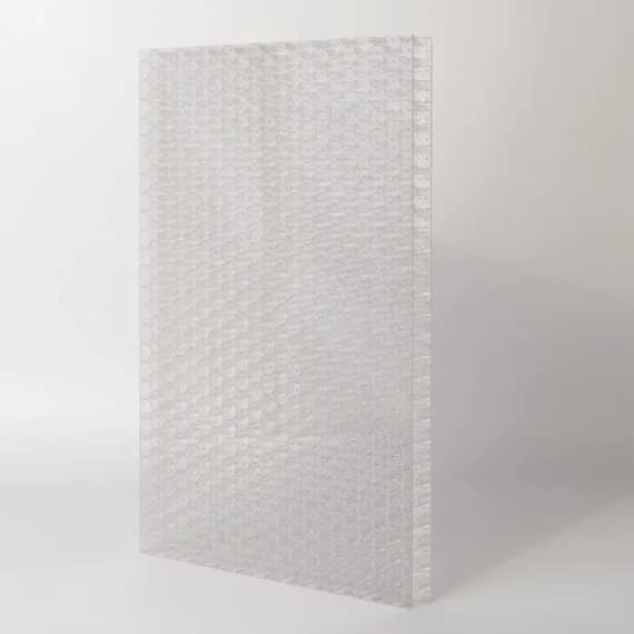 Lightben Large panel sample with 10 mm cylinders
