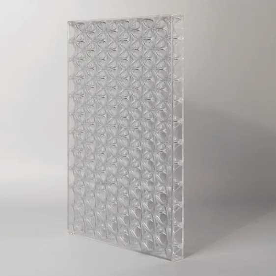 Starlight Extra panel sample in clear glossy finish