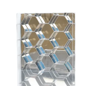 Hexaben Mirror panel sample