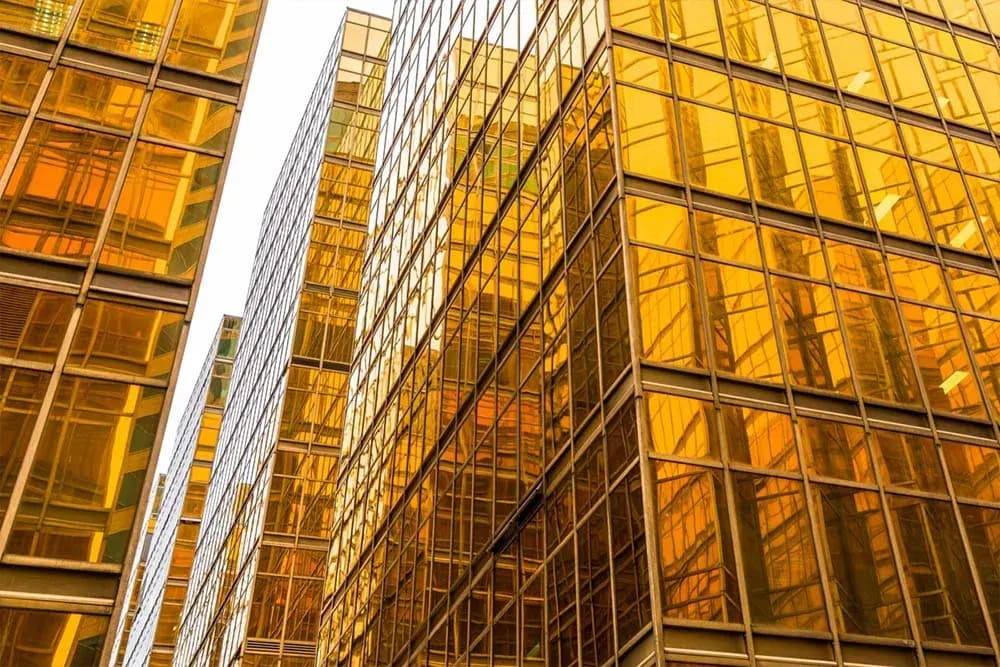 Acrylic sheets used in architectural building applications
