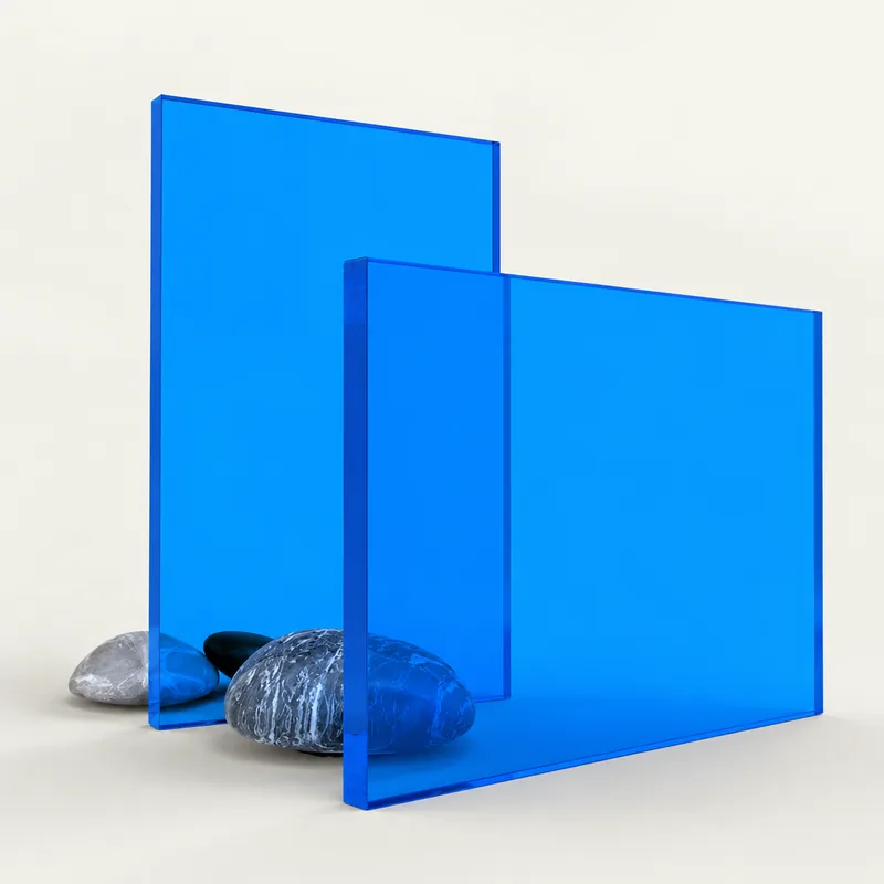 Blue 2051 cast acrylic sheet