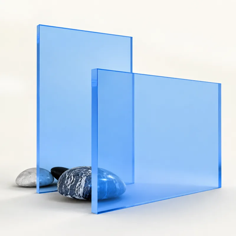 Blue 9092 cast acrylic sheet