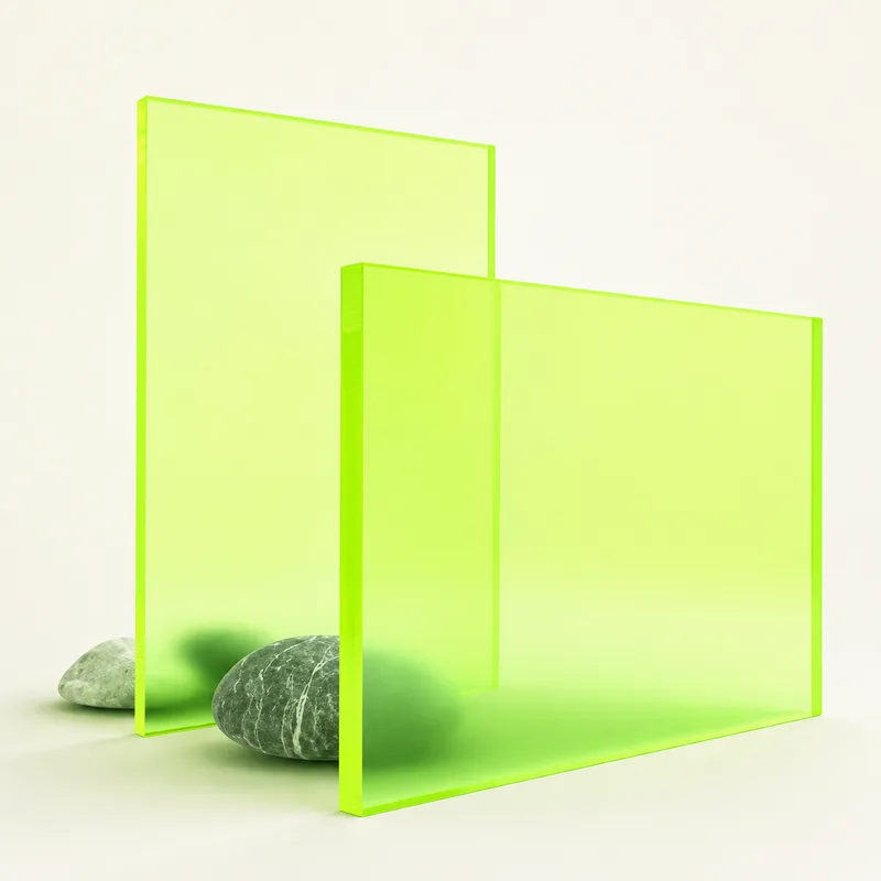 Green 9093 cast acrylic sheet