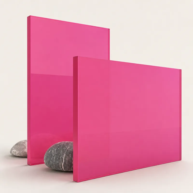 Pink 3199 cast acrylic sheet