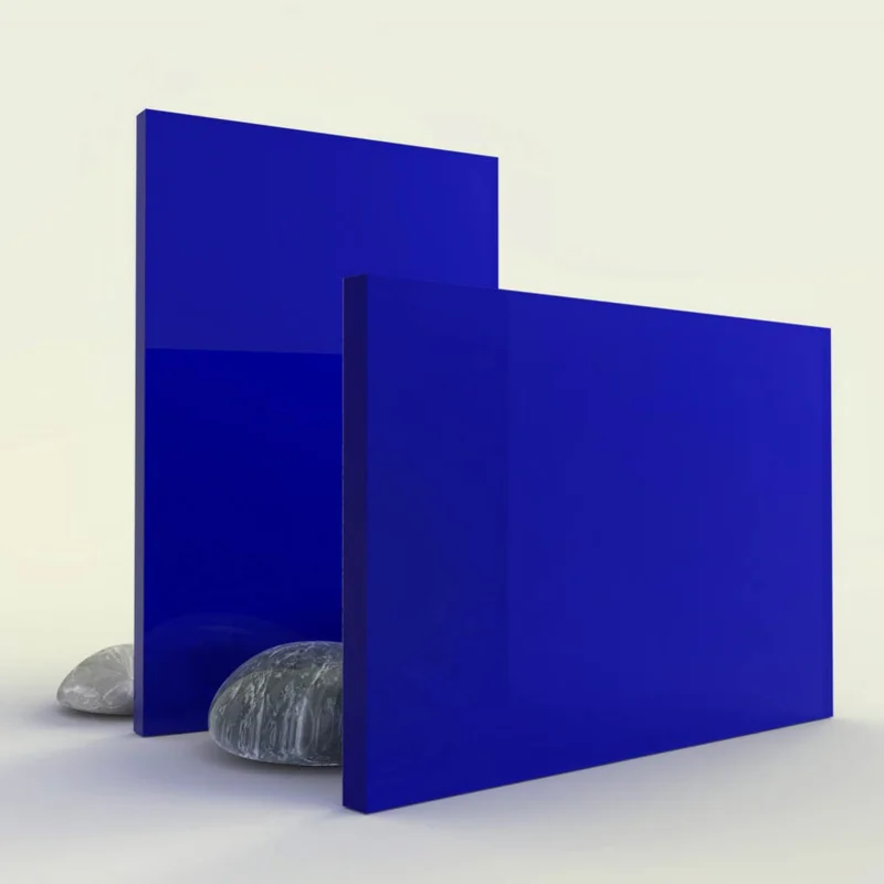 Coloured cast acrylic sheets — multiple colours, 4×8 ft