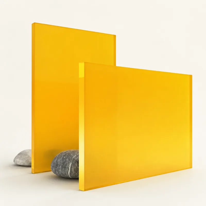Yellow 2016 cast acrylic sheet