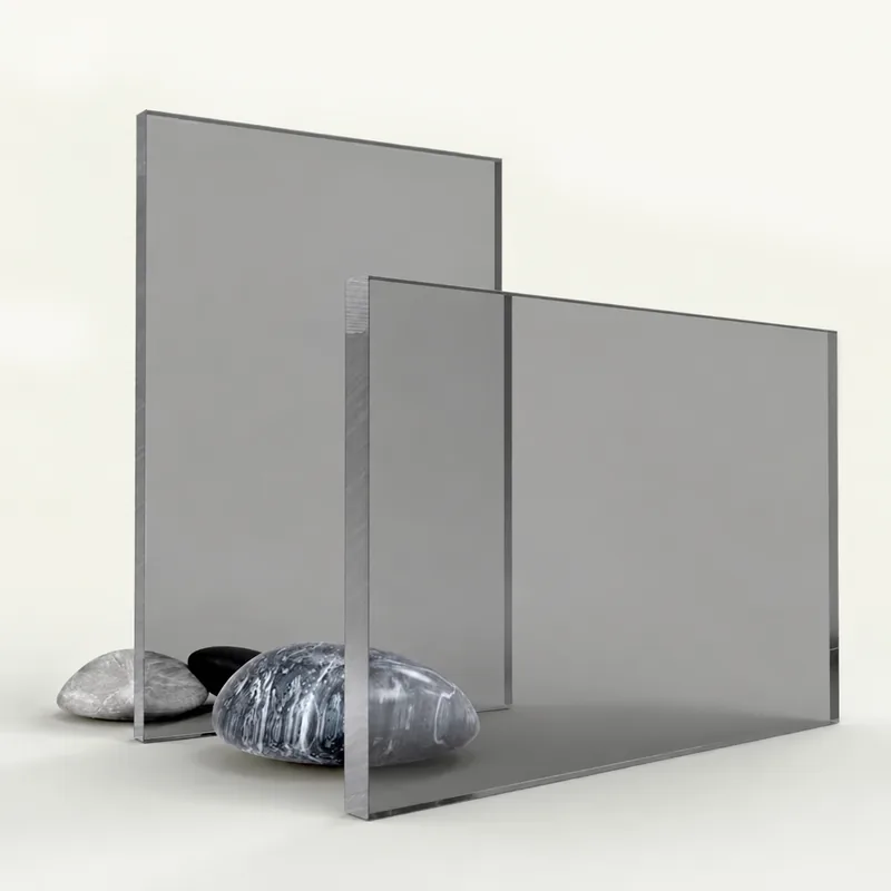 Extruded PMMA acrylic sheets — clear and sparkling, 4×8 ft