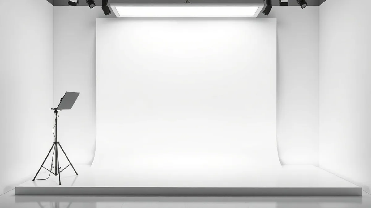 Diffused white polycarbonate panels backlit in a retail display lightbox