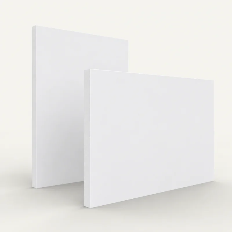White PVC sheets - 4×8 ft