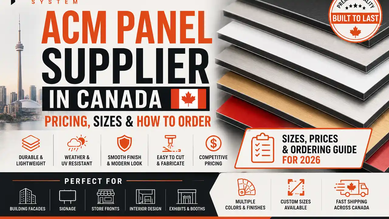 ACM Panels Buyer's Guide: Pricing, Sizes & How to Order in Canada (2026)