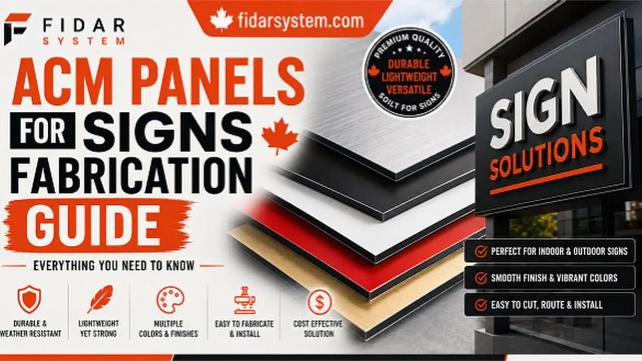 How to Fabricate ACM Panels for Signs: Cut, V-Groove & Print (2026)