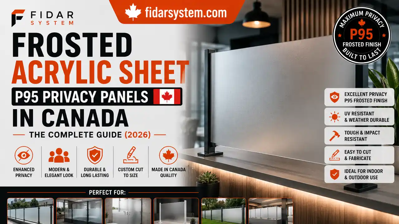Frosted Acrylic Sheet: Why Thicker Won't Add Privacy (2026)