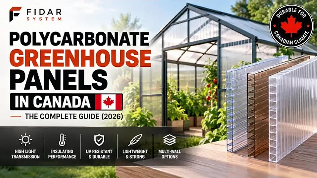 Polycarbonate Greenhouse Panels: Light, Heat, Snow and Drip Explained