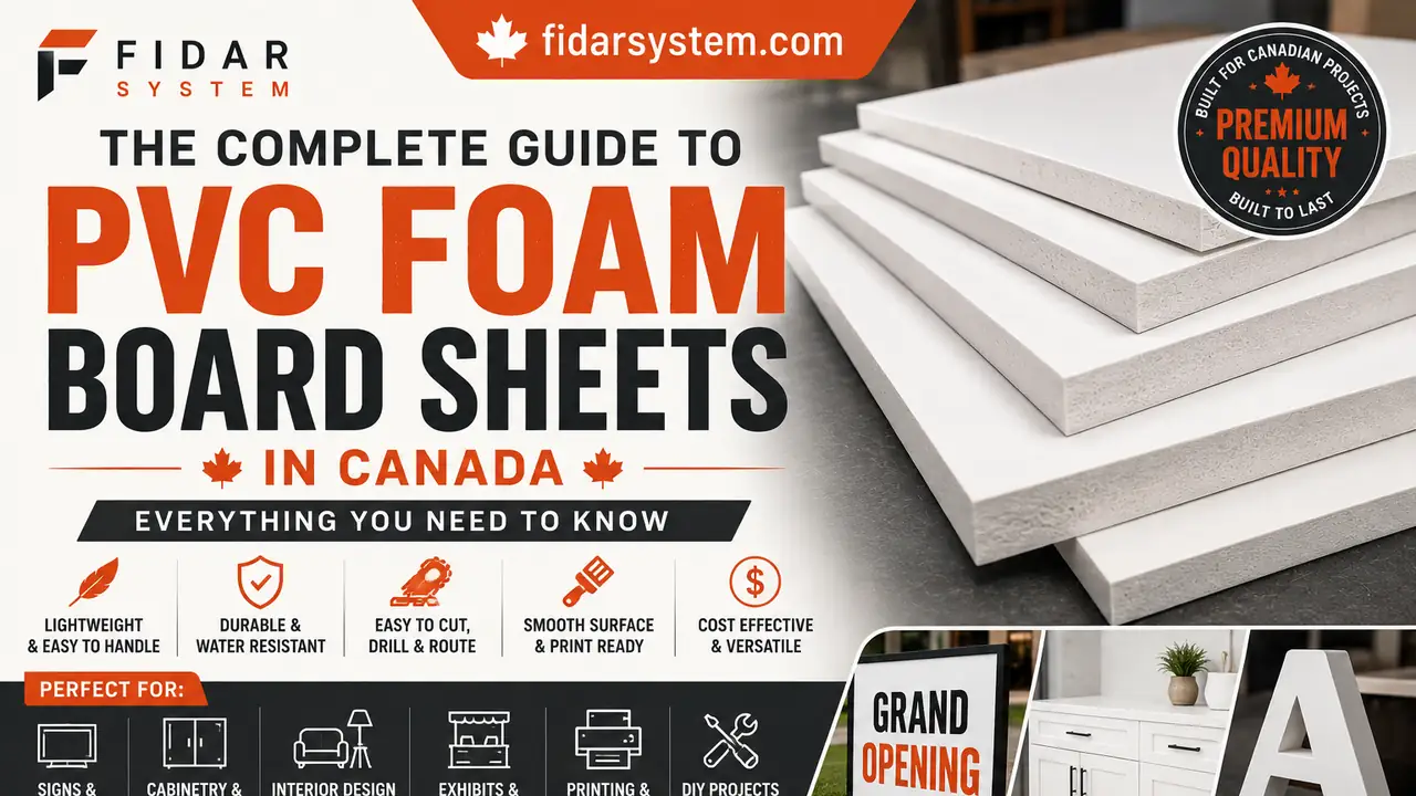 PVC Foam Board Sheets in Canada: The Complete 2026 Guide