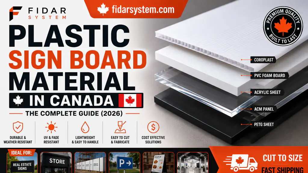 Sign Board Material Explained: Acrylic vs PVC vs ACM (2026 Prices)